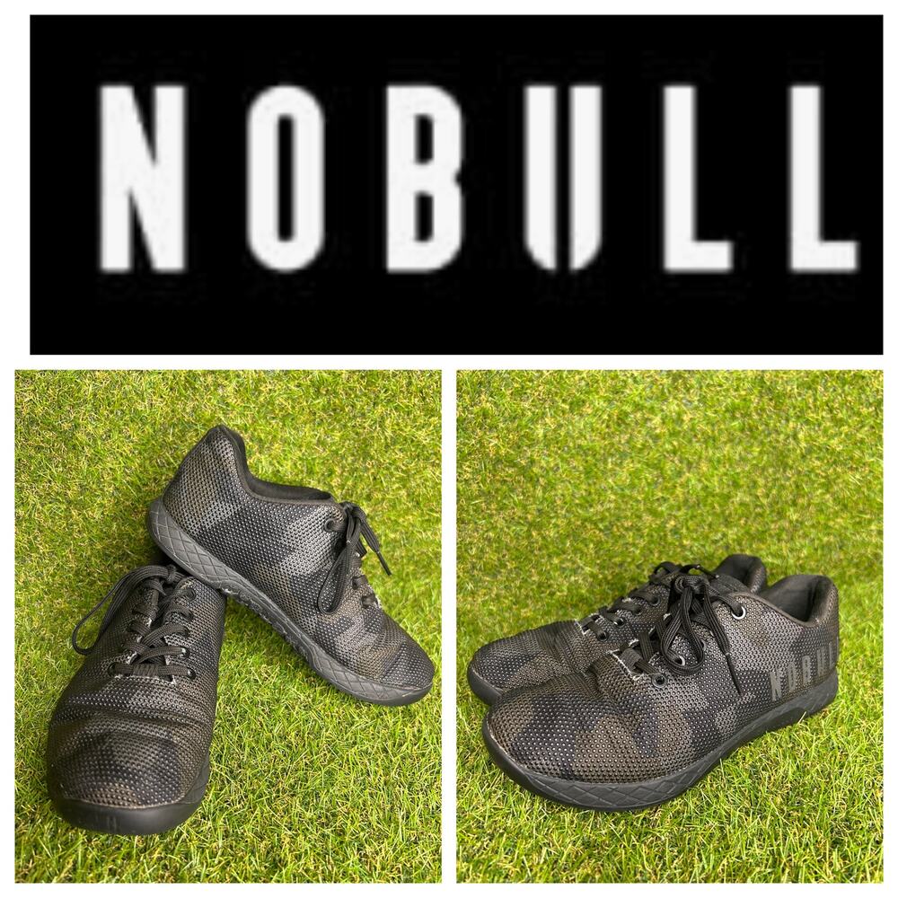 Nobull Super Fabric Trainer Dark Camo Unisex M7 W8.5‎